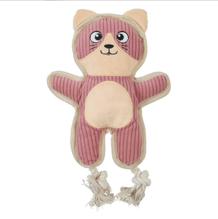 Zolux Hundespielzeug für Hund Buddy Katze 29 cm - langlebig, Öko -Pink