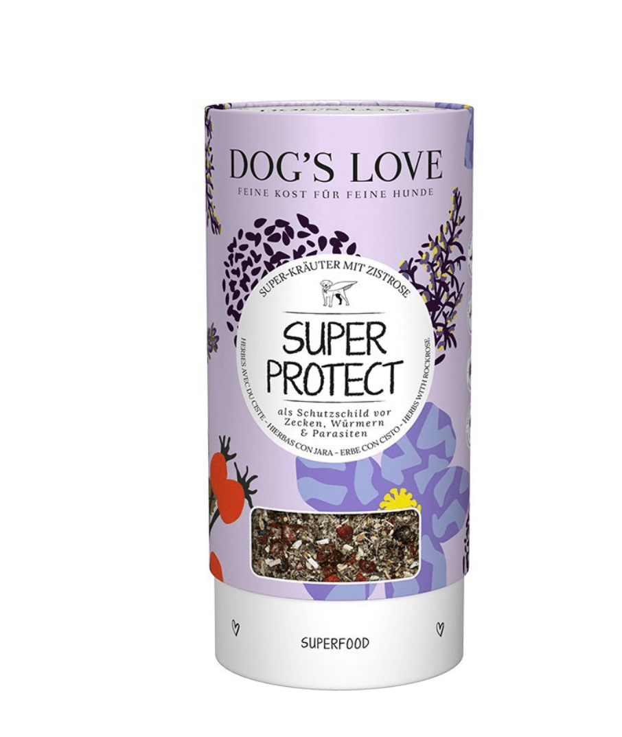 L'amour du chien Super Protect - Herbes contre les tiques 70g