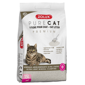 Zoolux purecat minerale ghiaia che sbatte 15l