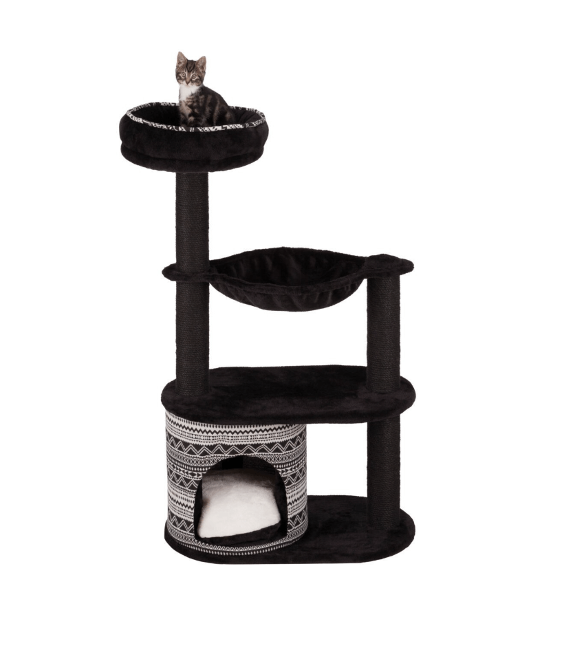 Giada 112 cm Scratching Post with Cave and Hammock