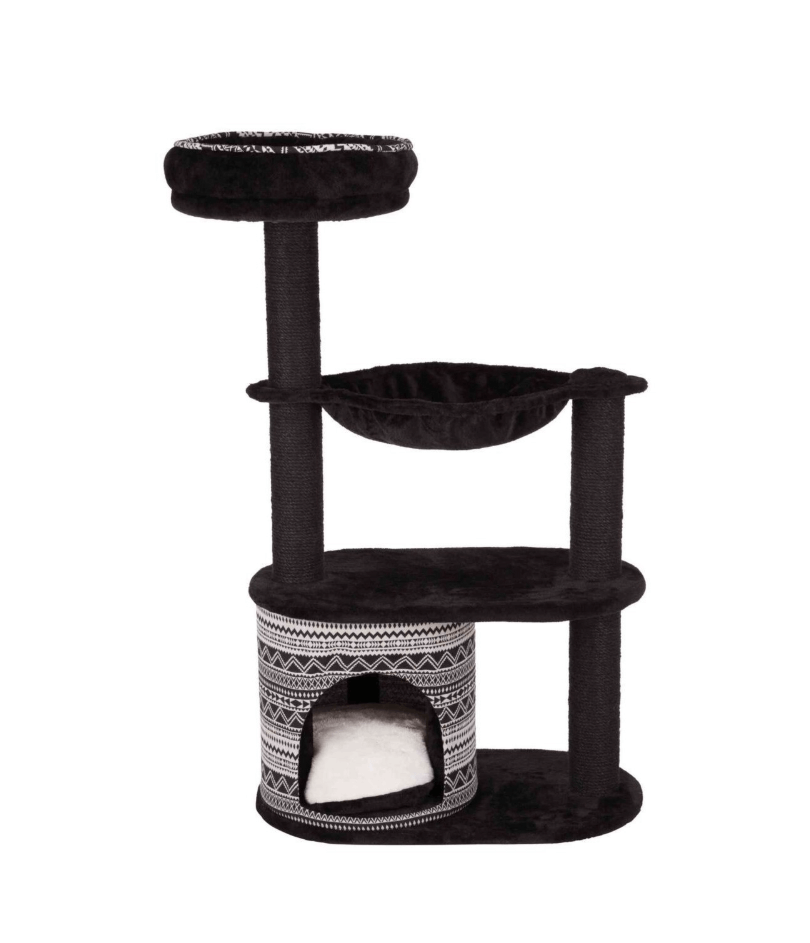 Giada 112 cm Scratching Post with Cave and Hammock