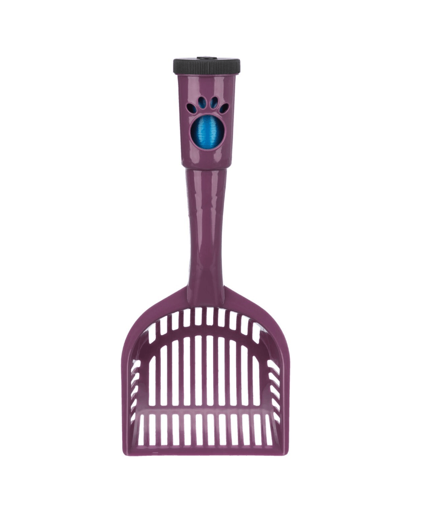 Litter box scoop with M bags – practical and hygienic