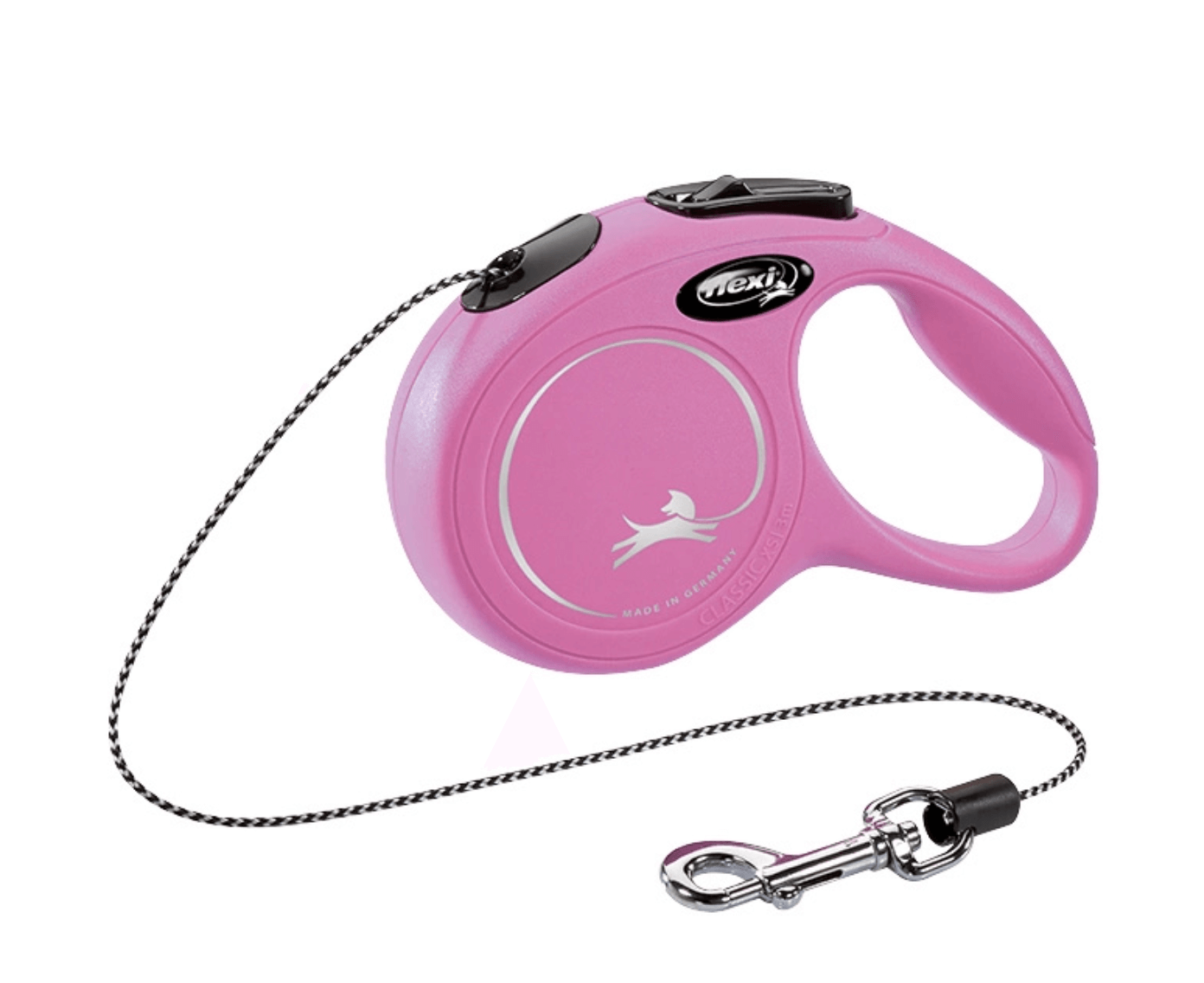 Flexi New Classic XS Pink 3m correa para perros pequeños
