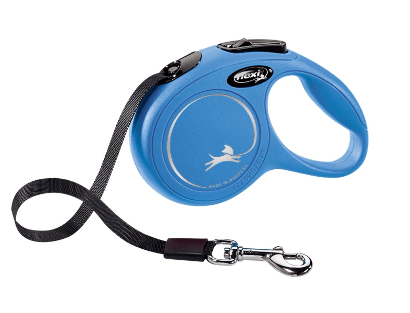 Flexi Automatische Leine für das neue klassische Hund 3M und 5M Blue Tape