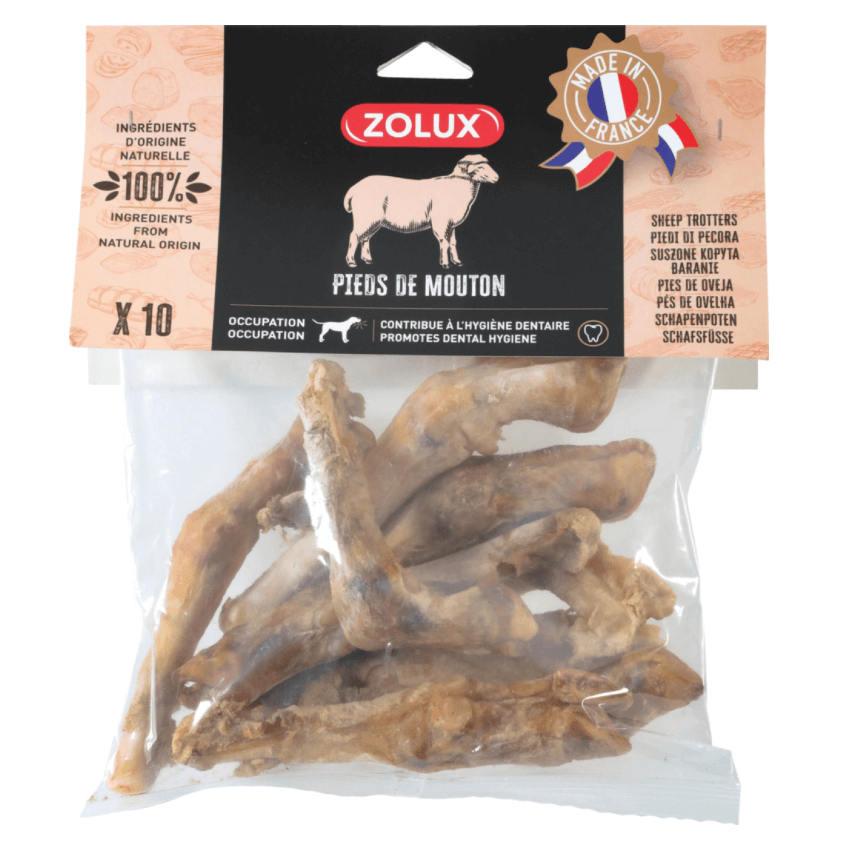 Zolux Natural Delicacy for Dog Sheep Leg 10 PCs, 500 g