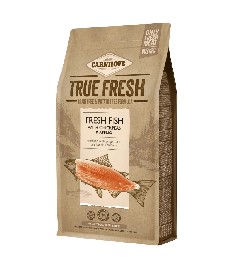 Carnilove Fresh Fish - fish, chickpeas and apples for adult dogs
