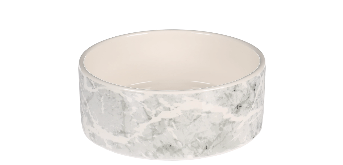 Flamingo marmi ciotola ceramica - stile e funzionalità
