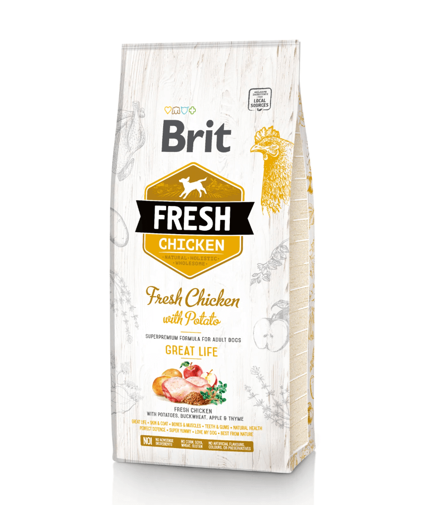 Brit Fresh Chicken & Potato - Holistic karma for a dog