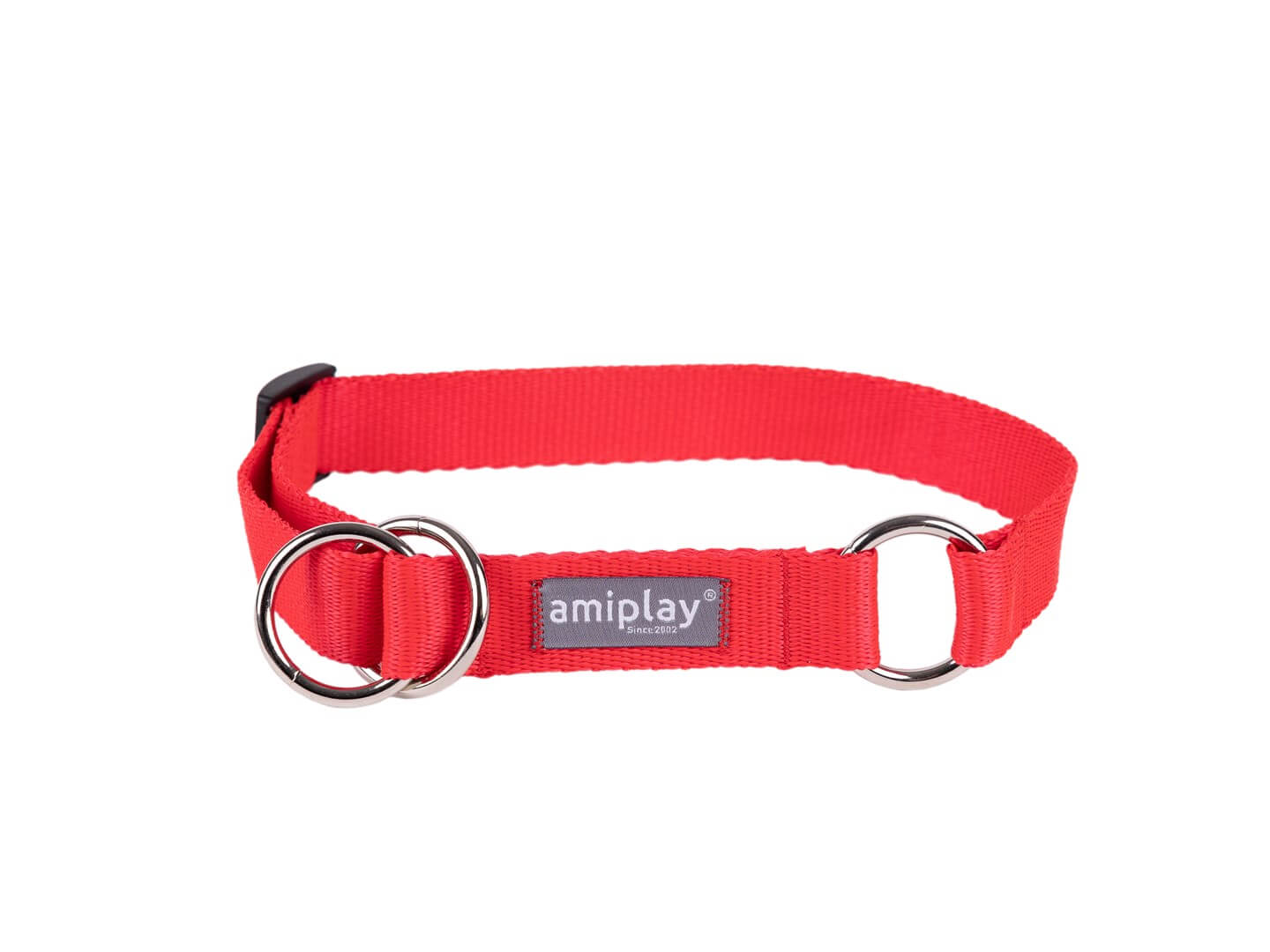 Dog Collar Half-Choke Collar Amiplay Popular in Red