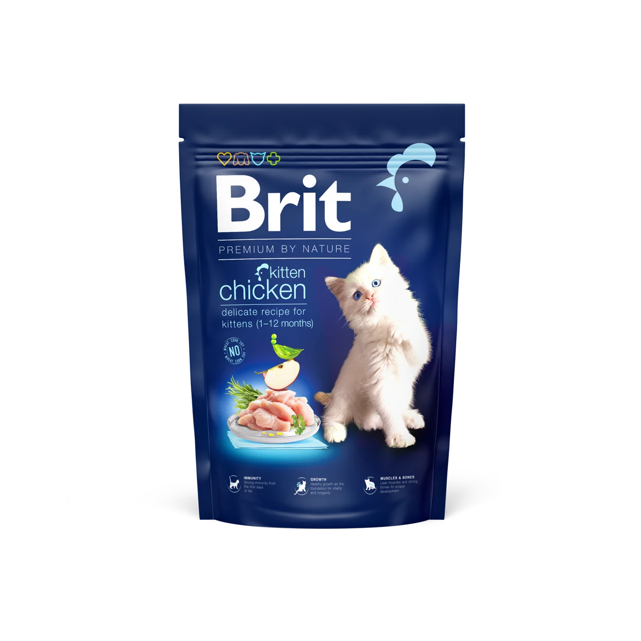 Brit Kitten Chicken - Poulet pour chatons et minou