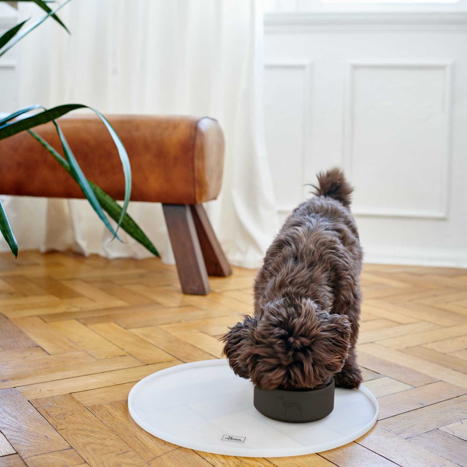 Hunter Ceramic Bowl for Dog Osby - elegant style