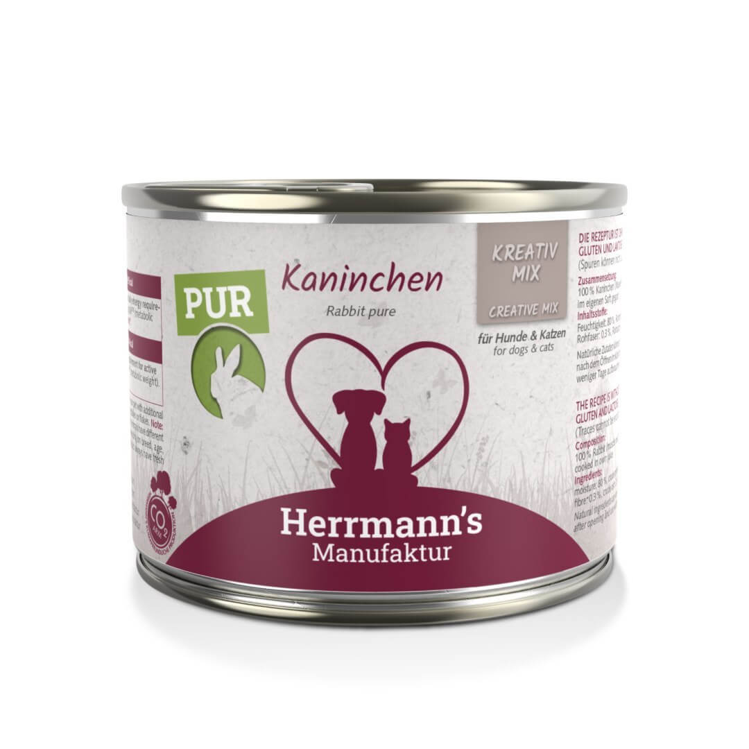 Karma z królika dla psa 200g Herrmann's