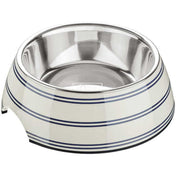 Hunter Melamine Bowl Silda White für einen Hund