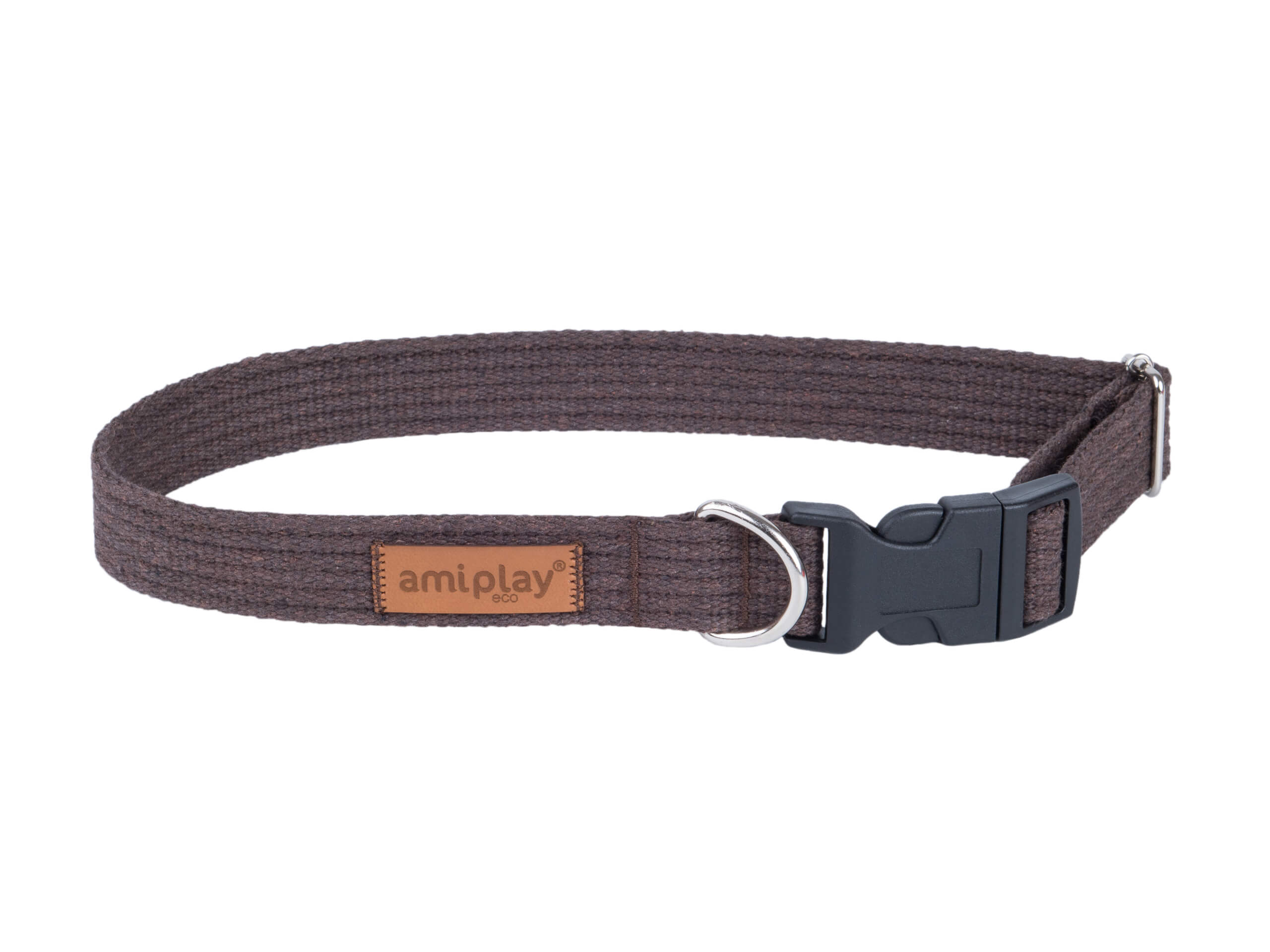 amiplay_Cotton_Adjustable_collar_Brown_01.jpg