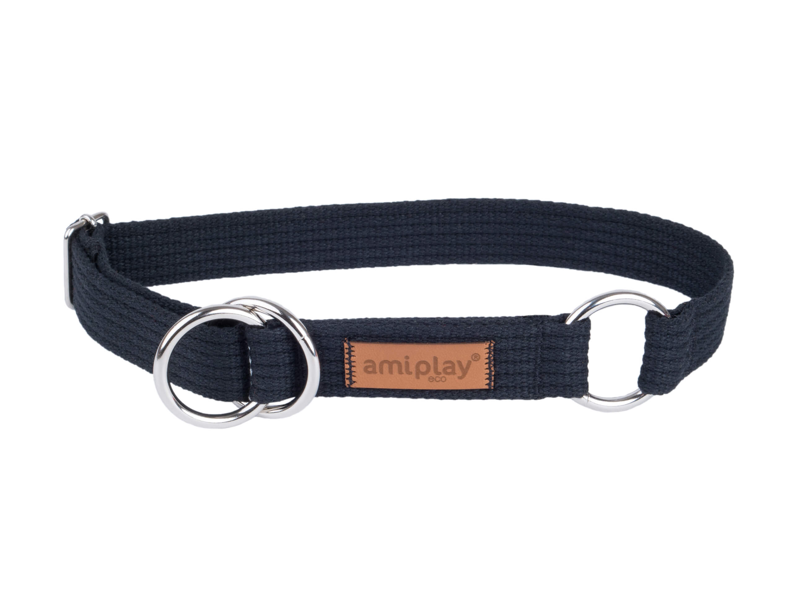 amiplay_Cotton_Half_check_collar_Black_01.jpg