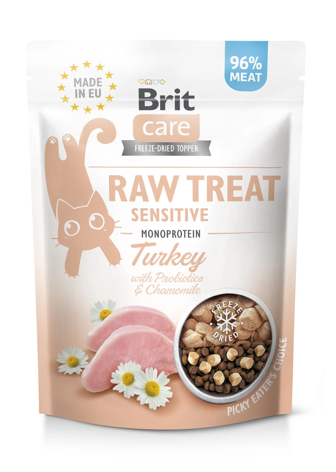 Brit Raw Treatempfindlichkeit - Türkei mit Kamille 40g