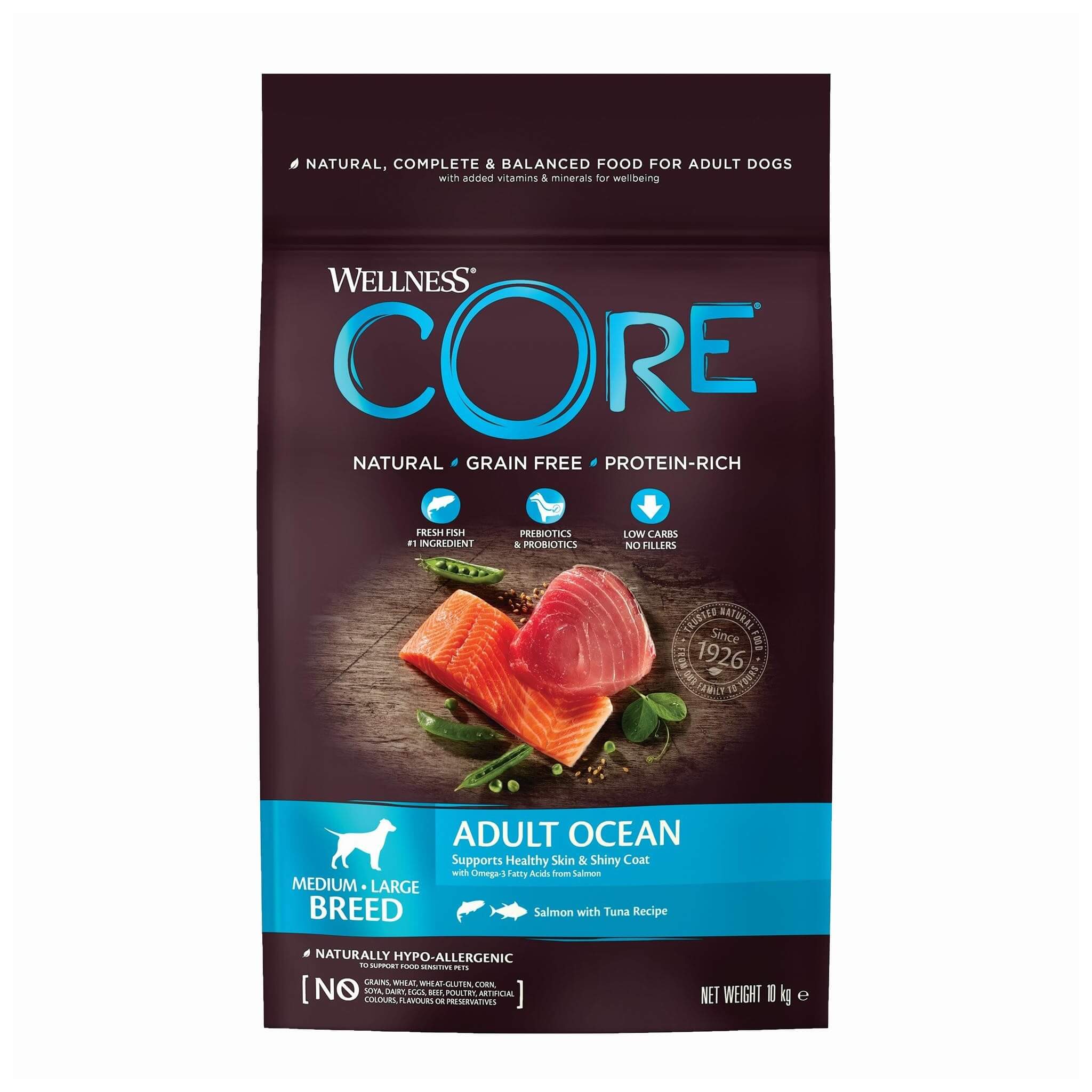 Bien-être central adulte océan - saumon et thon, 10 kg