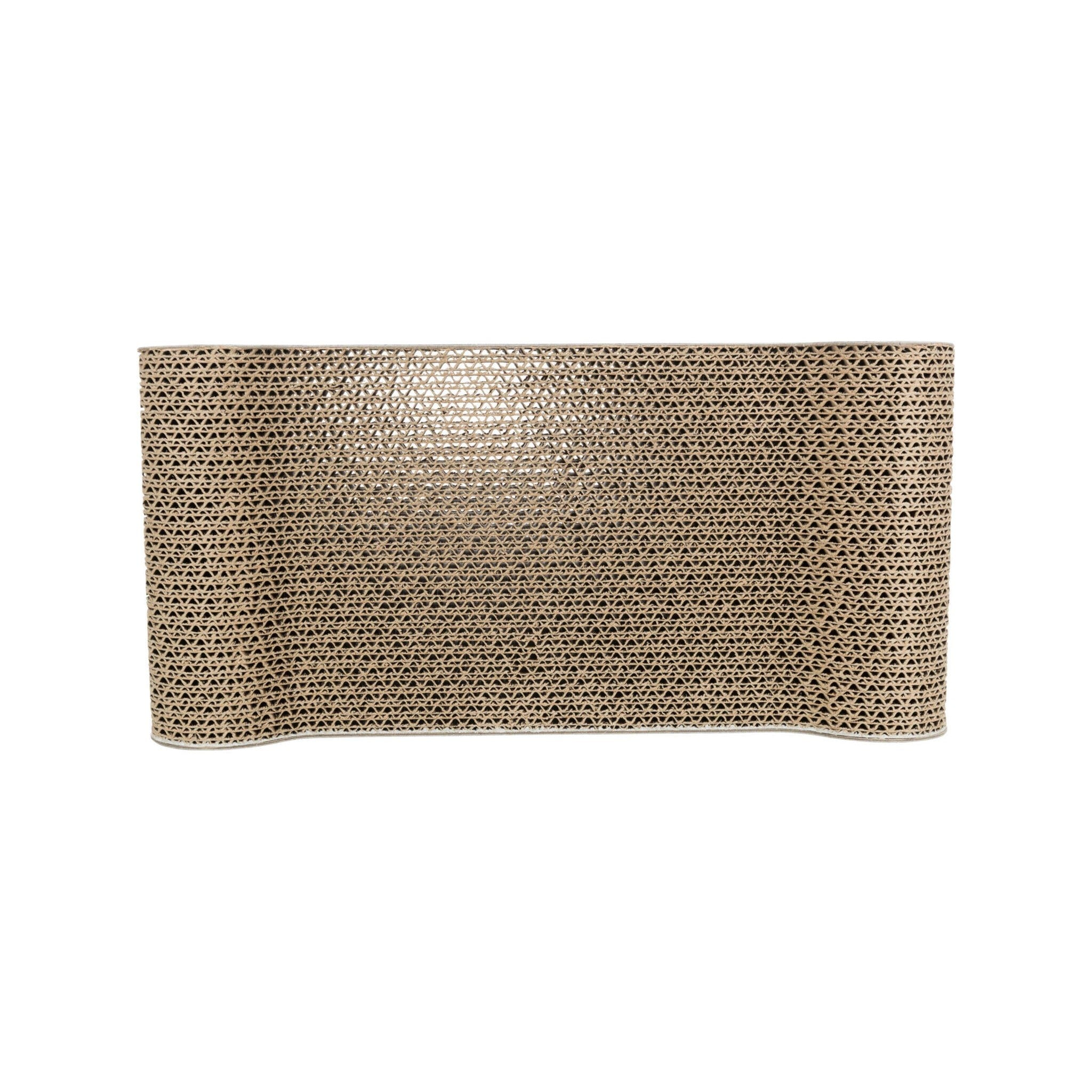 Junior cardboard scratching post 38 cm for a young cat