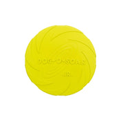 Dog Disc Natural Rubber 15cm - Lime