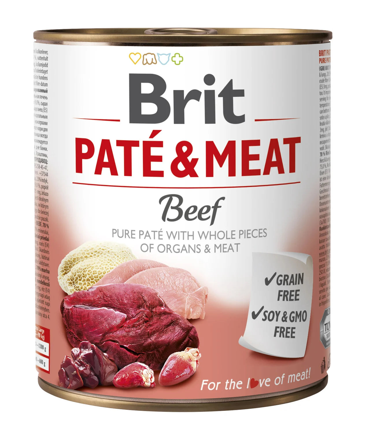 Brit Pate Beef - Pate con manzo e tacchino per cani