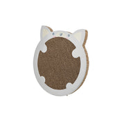 Junior cardboard scratching post hamster with catnip 31×32 cm