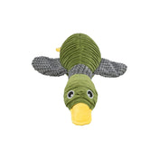 Jouet en peluche pour canard recyclé pour chien 40 cm