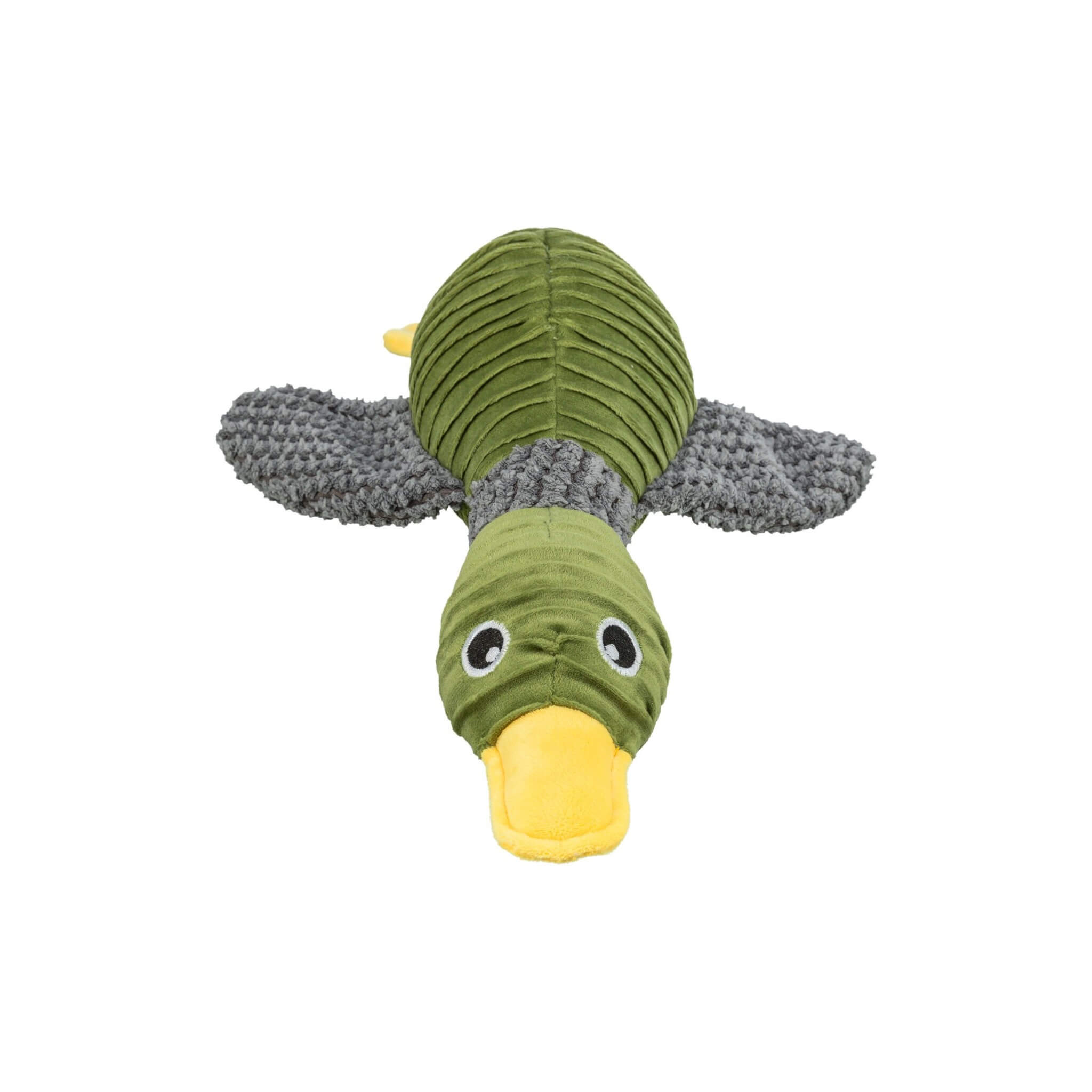 Jouet en peluche pour canard recyclé pour chien 40 cm
