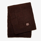 Coperta per cani "Chess" - Brown (100 × 80 cm)