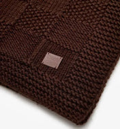 Coperta per cani "Chess" - Brown (100 × 80 cm)