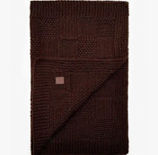 Coperta per cani "Chess" - Brown (100 × 80 cm)