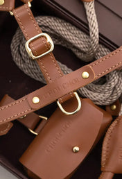 Ein luxuriöses Set von Hundezubehör - handgefertigt, Premium