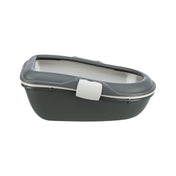 Berto Litter Box con sistema di screening grigio 59 cm