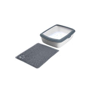 Matte für PVC -Katzentoilette 37 × 45 cm Anthrazit