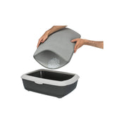 Mat pour la cuvette avec l'EVA Seve 58 × 75 cm gris