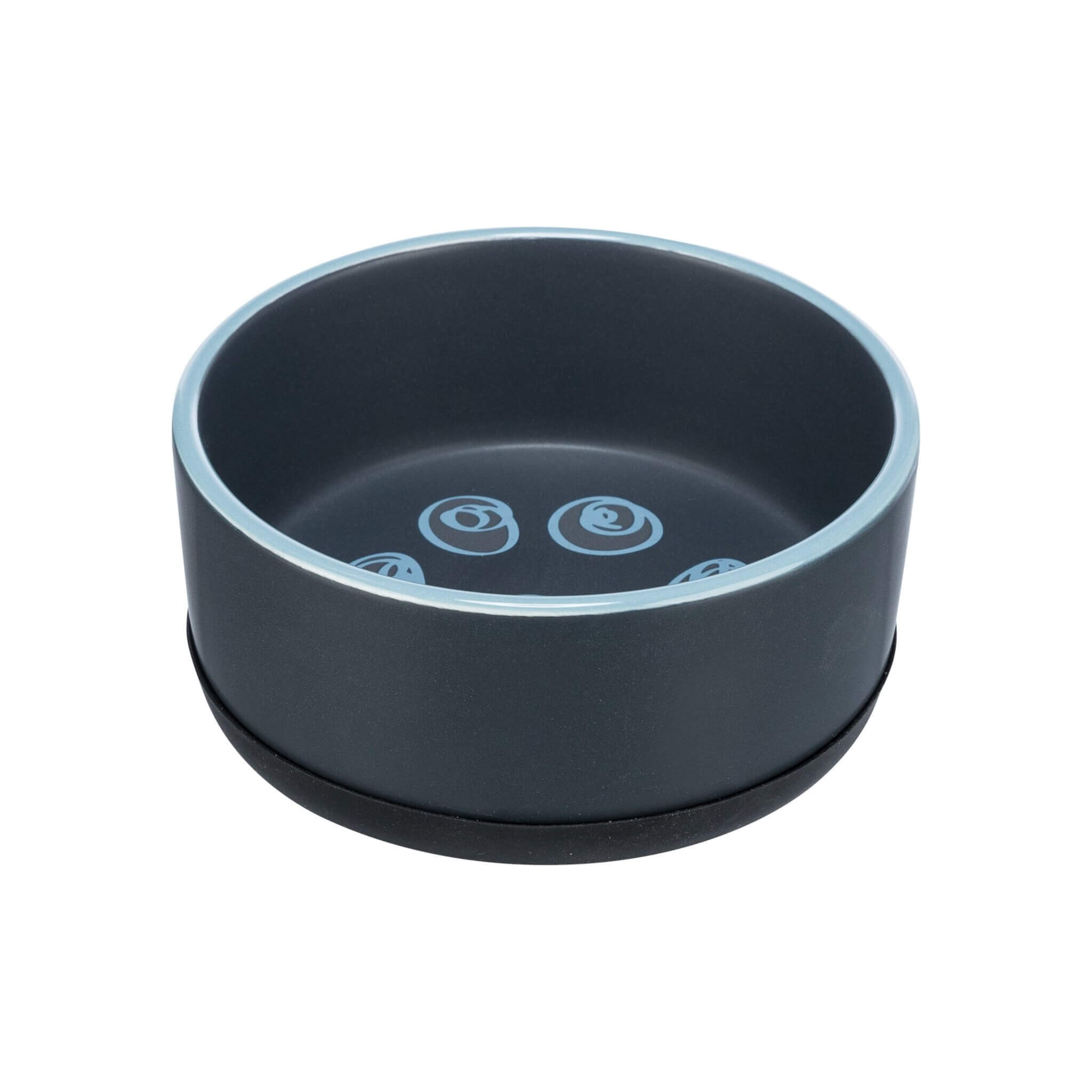 Ceramic Dog Bowl 0.75 L con una base de goma