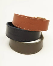 "Almond" dog collar - lightness, comfort and handcraft