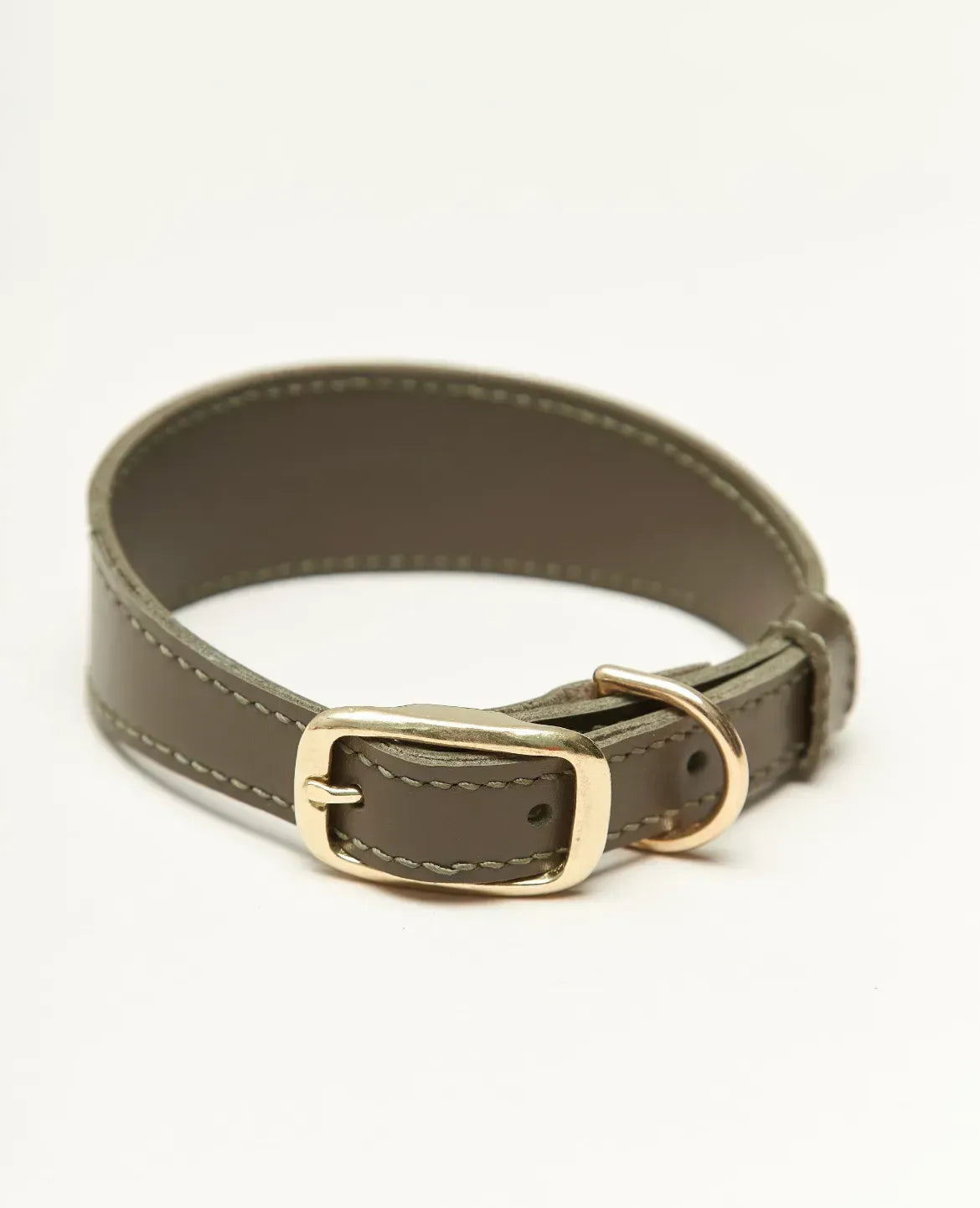 "Almond" dog collar - lightness, comfort and handcraft