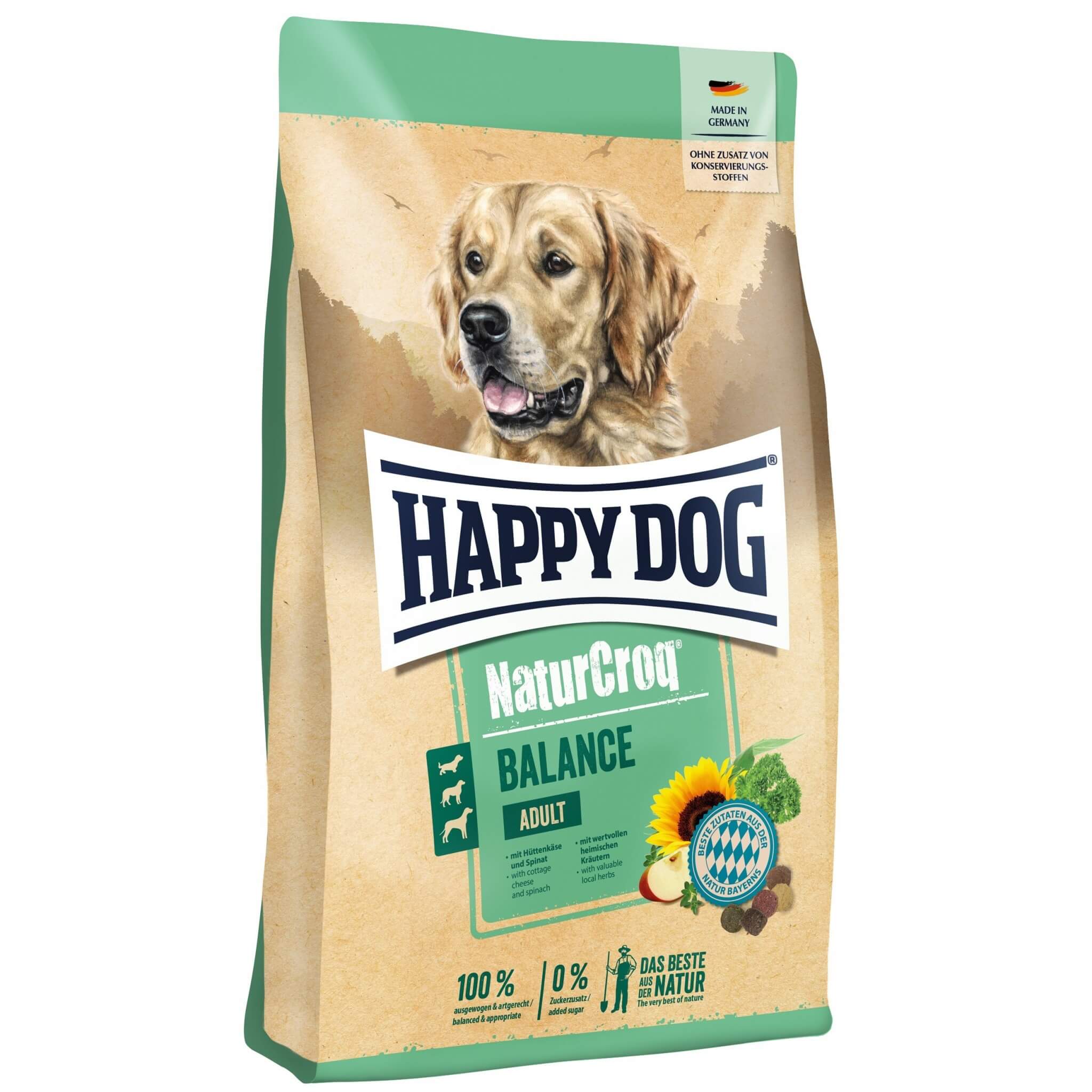 Happy Dog Natural Balance - 4 kg Hundefutter