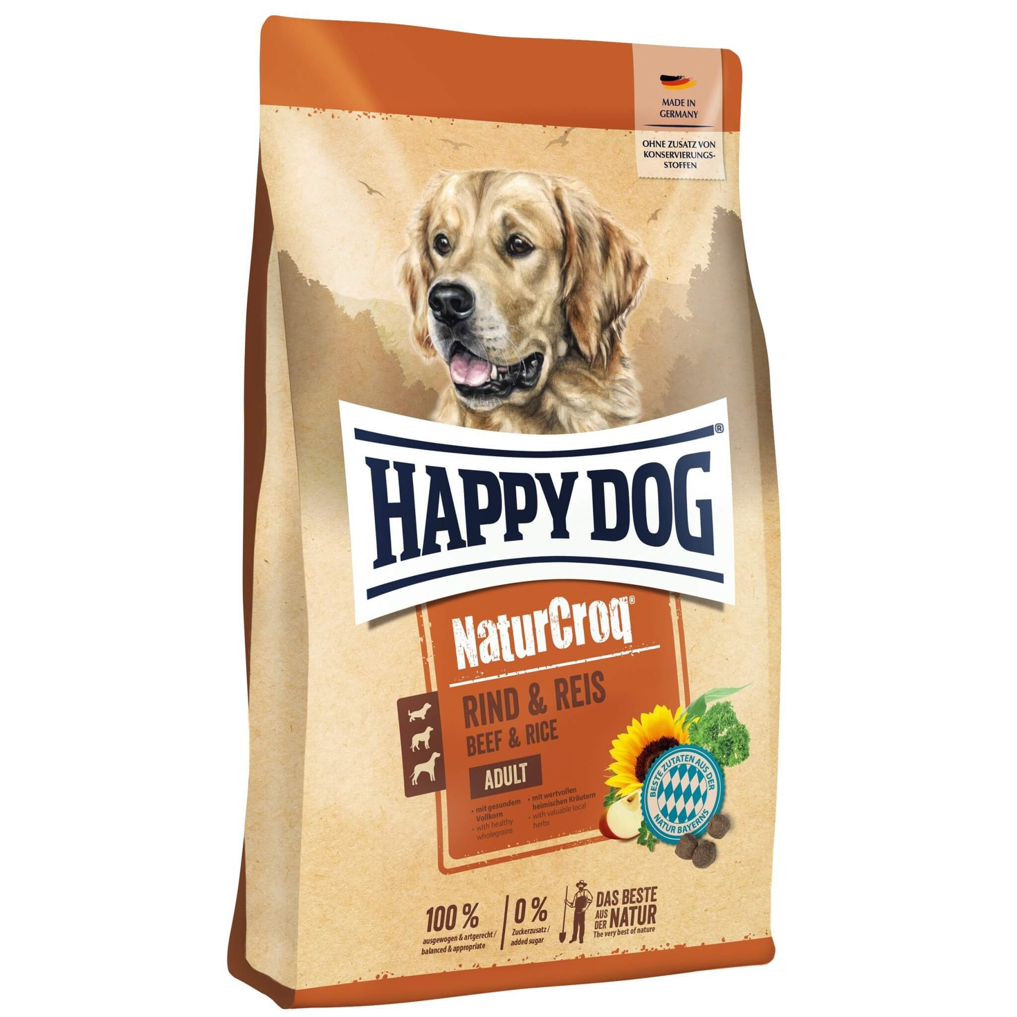 Happy Dog Natural - Beef and Rice 11kg
