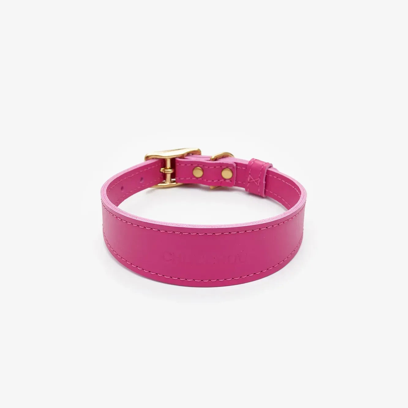 "Almond" dog collar - lightness, comfort and handcraft