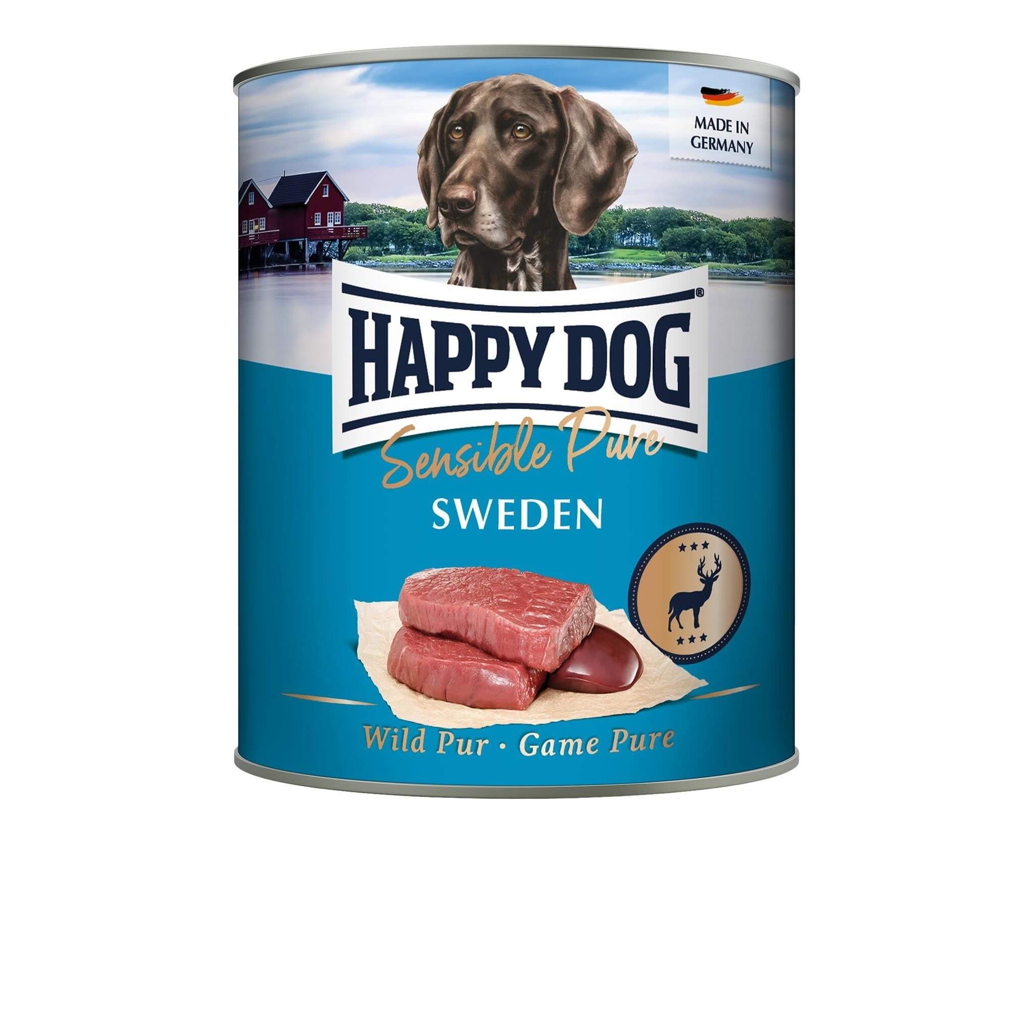 Happy Dog Pure Suecia Venizon 800G - Comida húmeda
