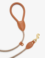 Léchance laisse pour le chien chic - fait à la main, premium