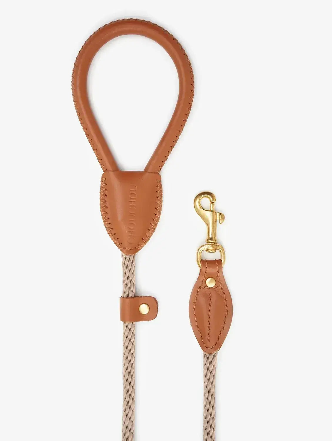 Léchance laisse pour le chien chic - fait à la main, premium