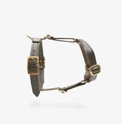 Braces de chien de luxe classe - artisanale de cuir italien, premium