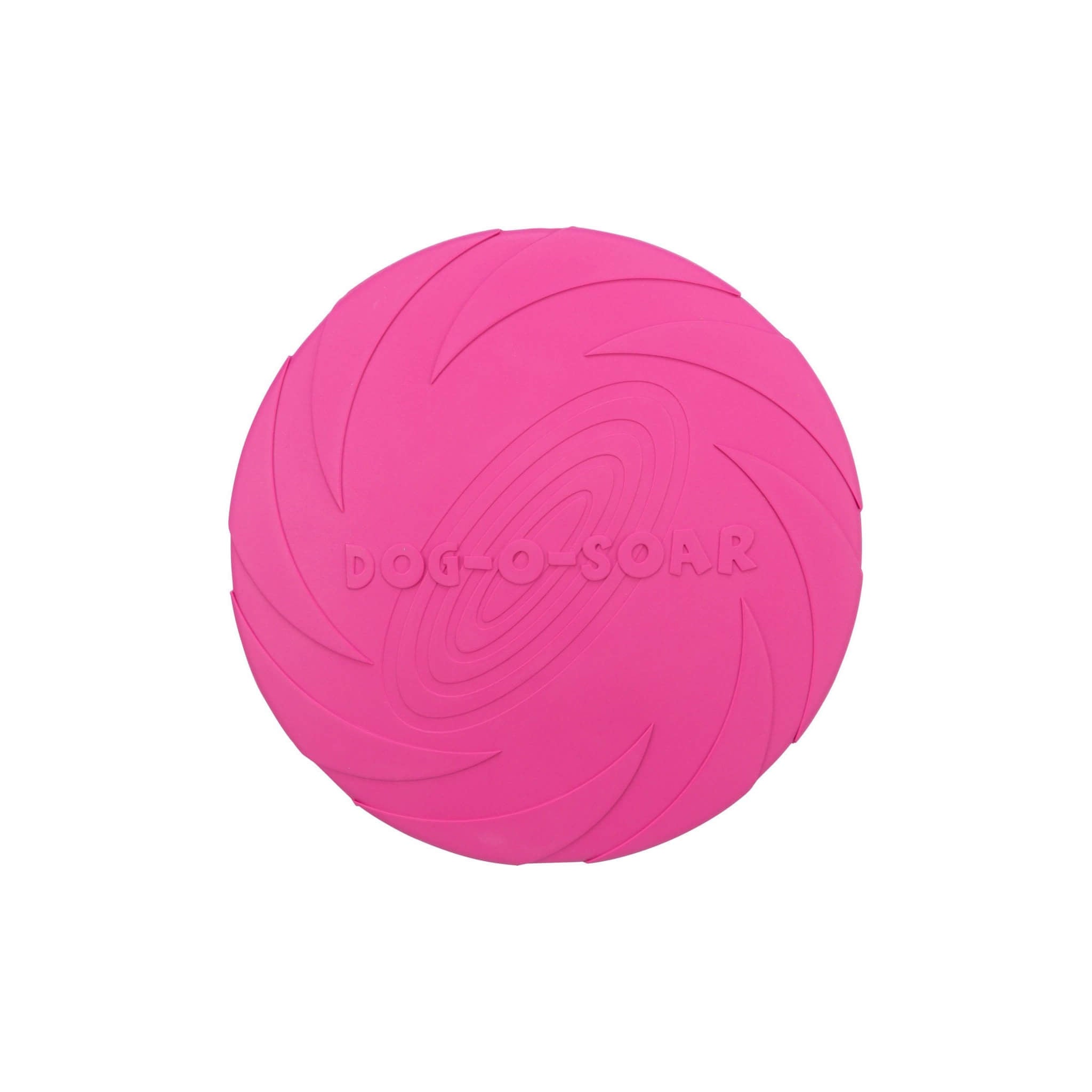Dogy Disc - Frisbee en caoutchouc naturel, 24,5 cm, rose